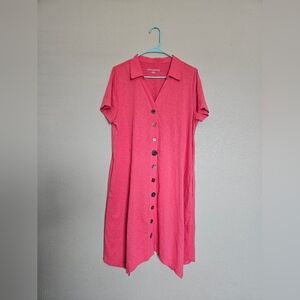 Danielle Button Dress